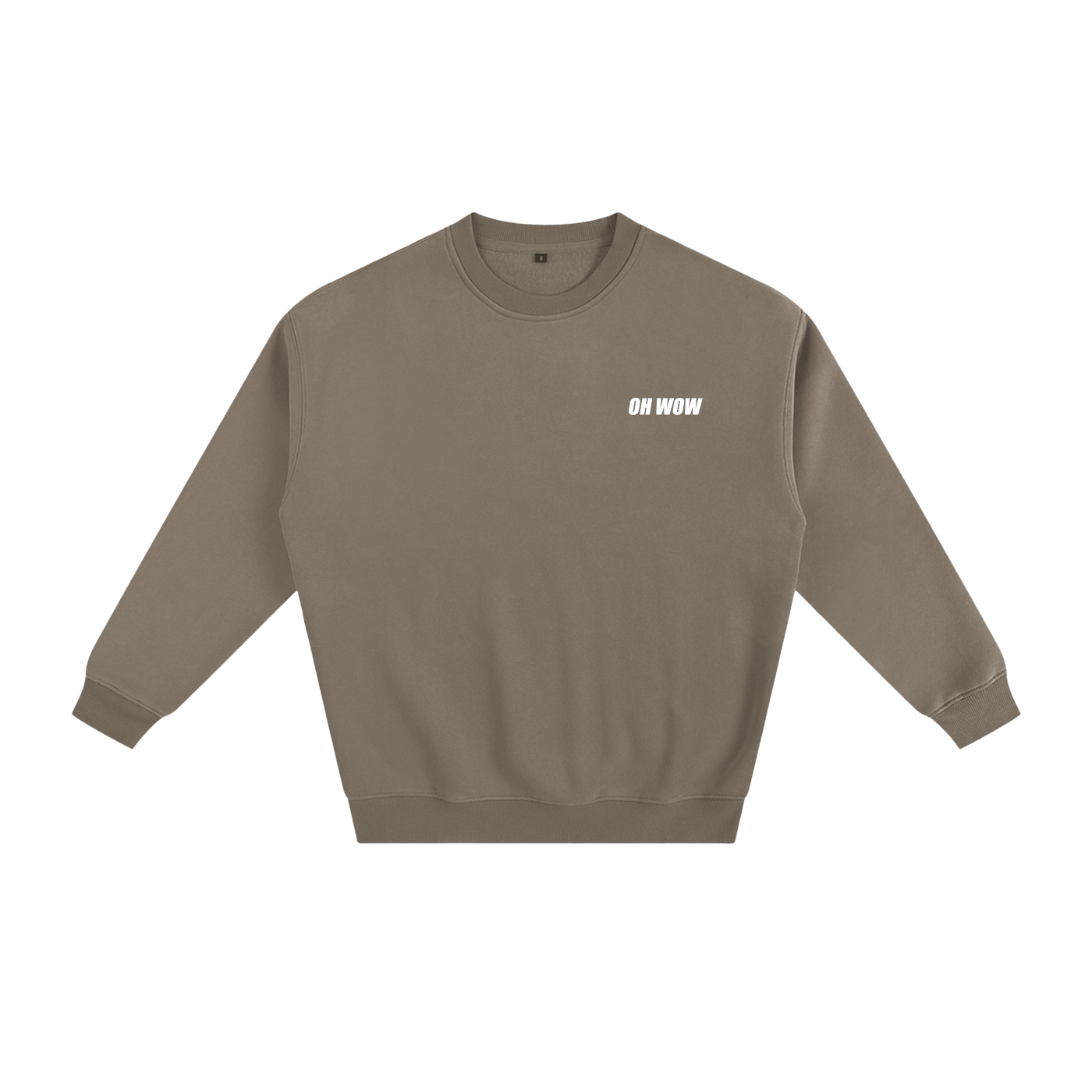 Fleeced Crew Neck