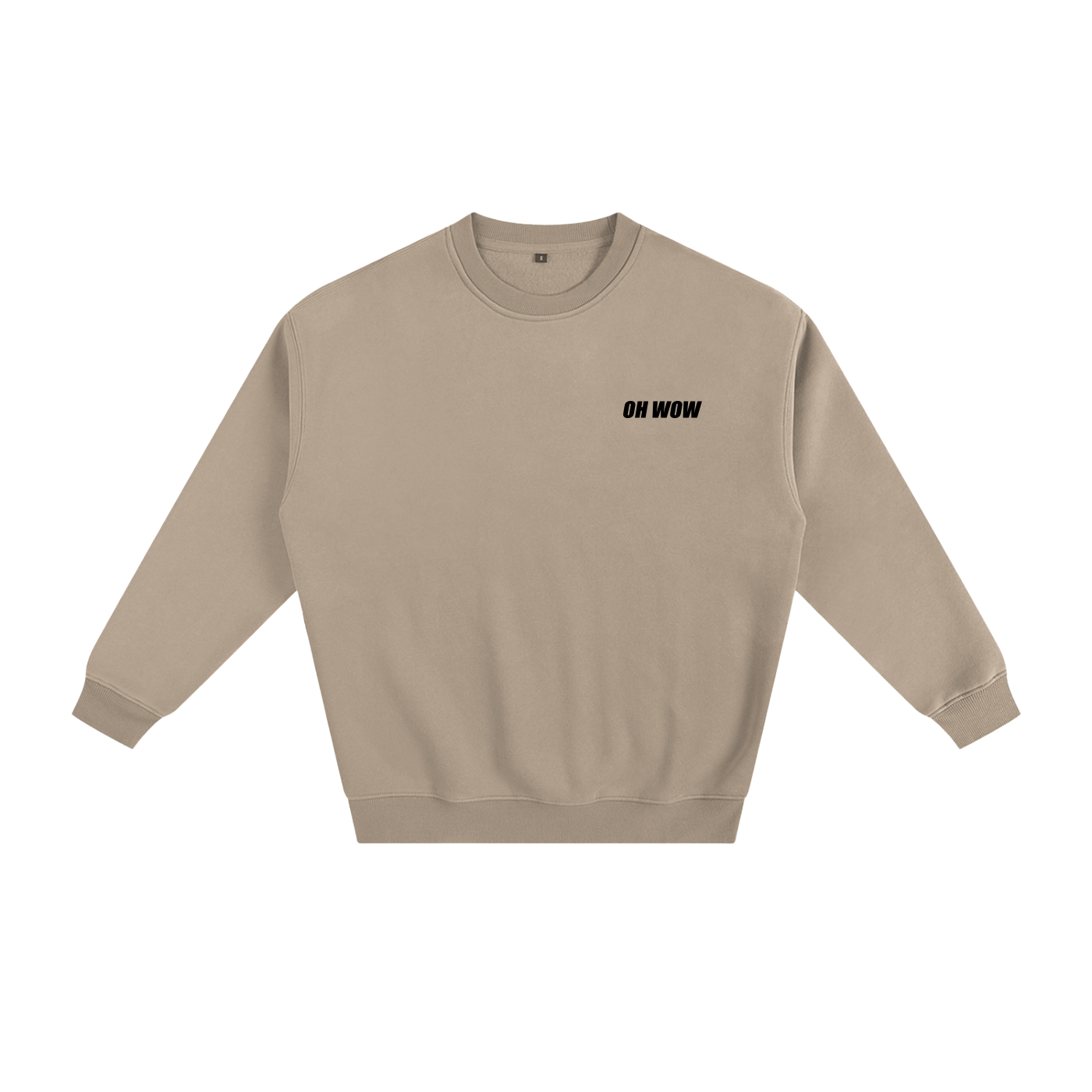 Fleeced Crew Neck