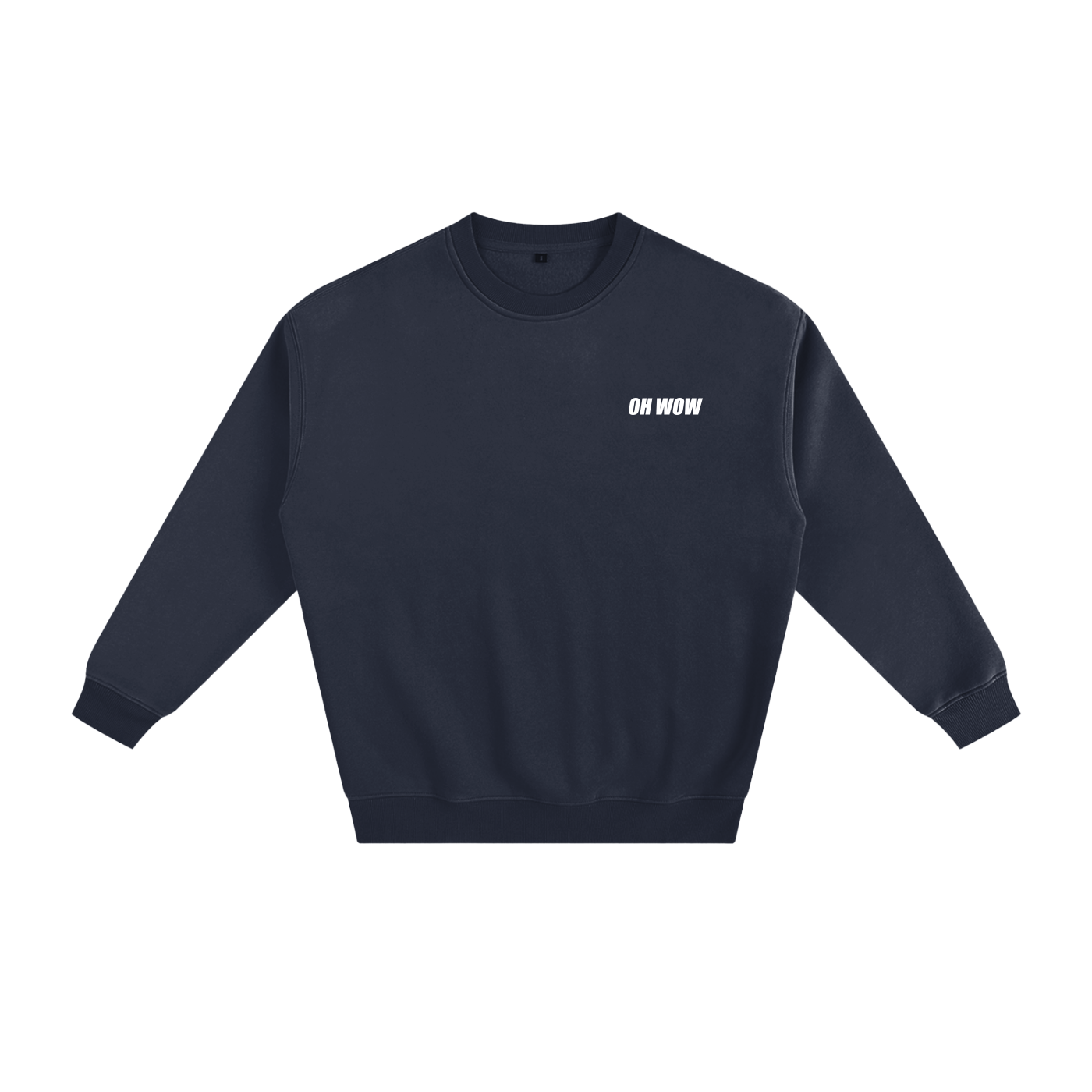 Fleeced Crew Neck