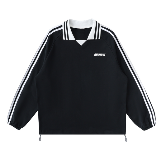 Collar Sweatshirt