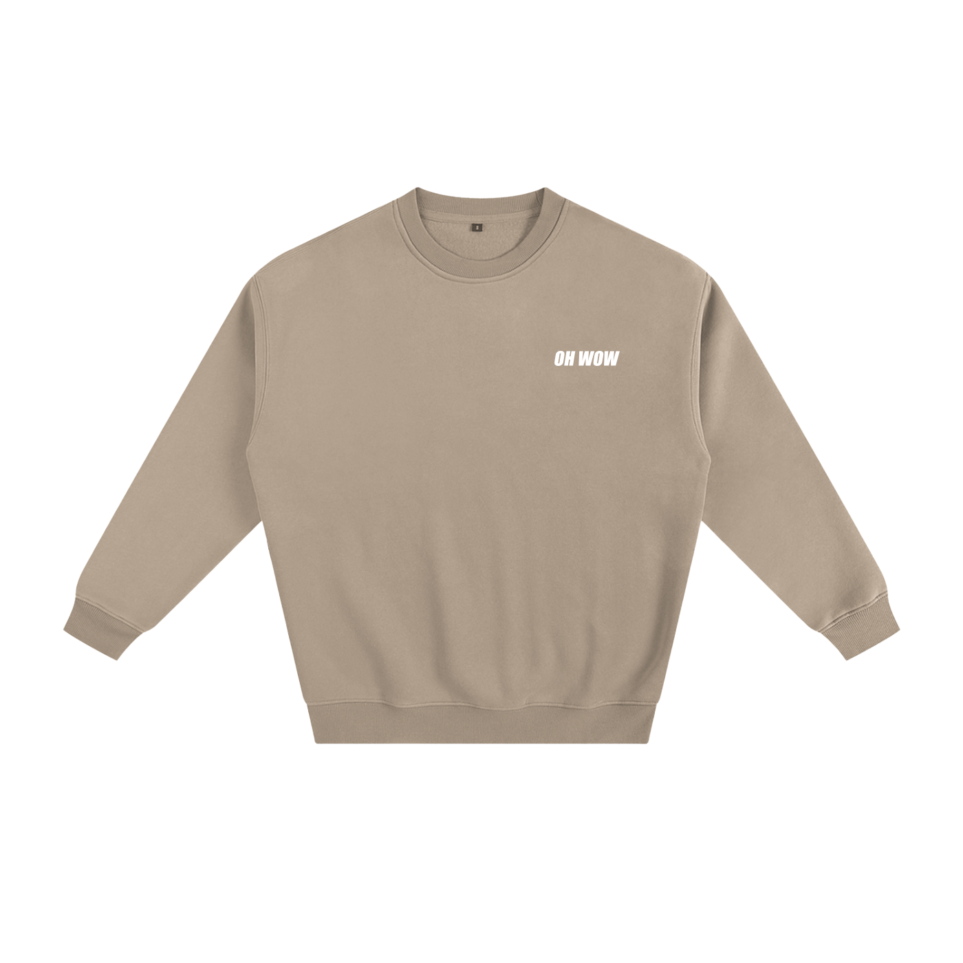 Fleeced Crew Neck
