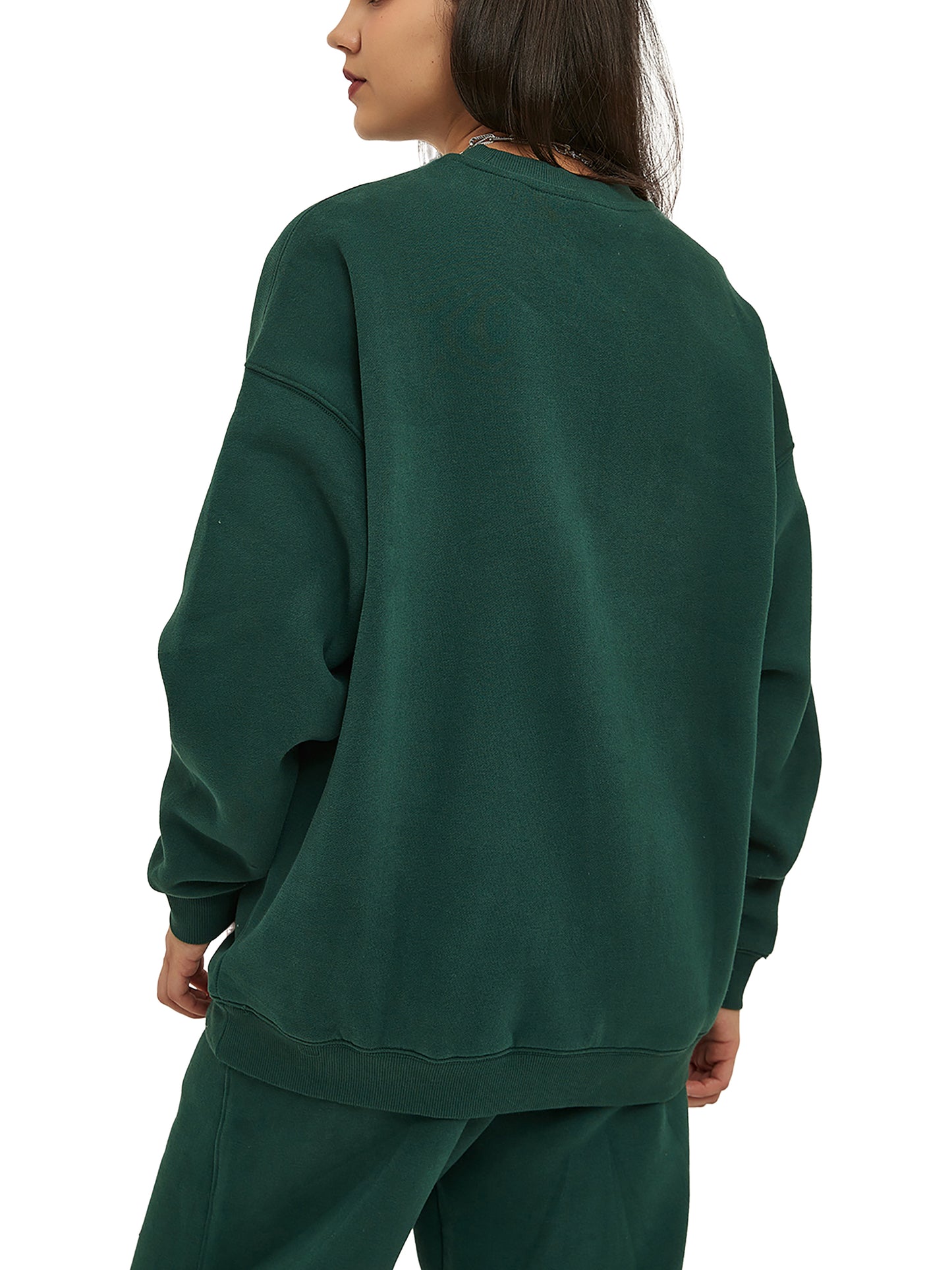 Fleeced Crew Neck