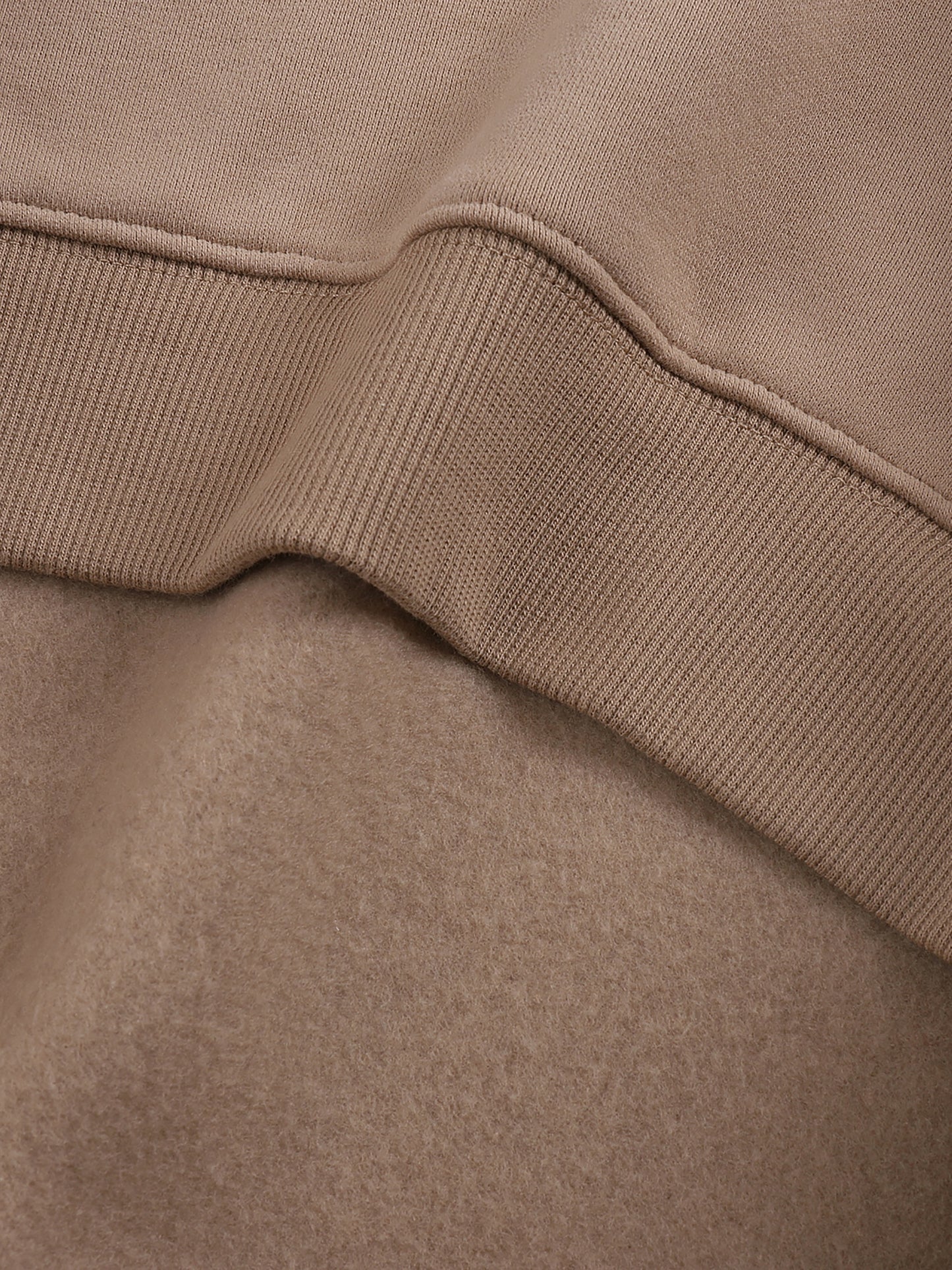Fleeced Crew Neck
