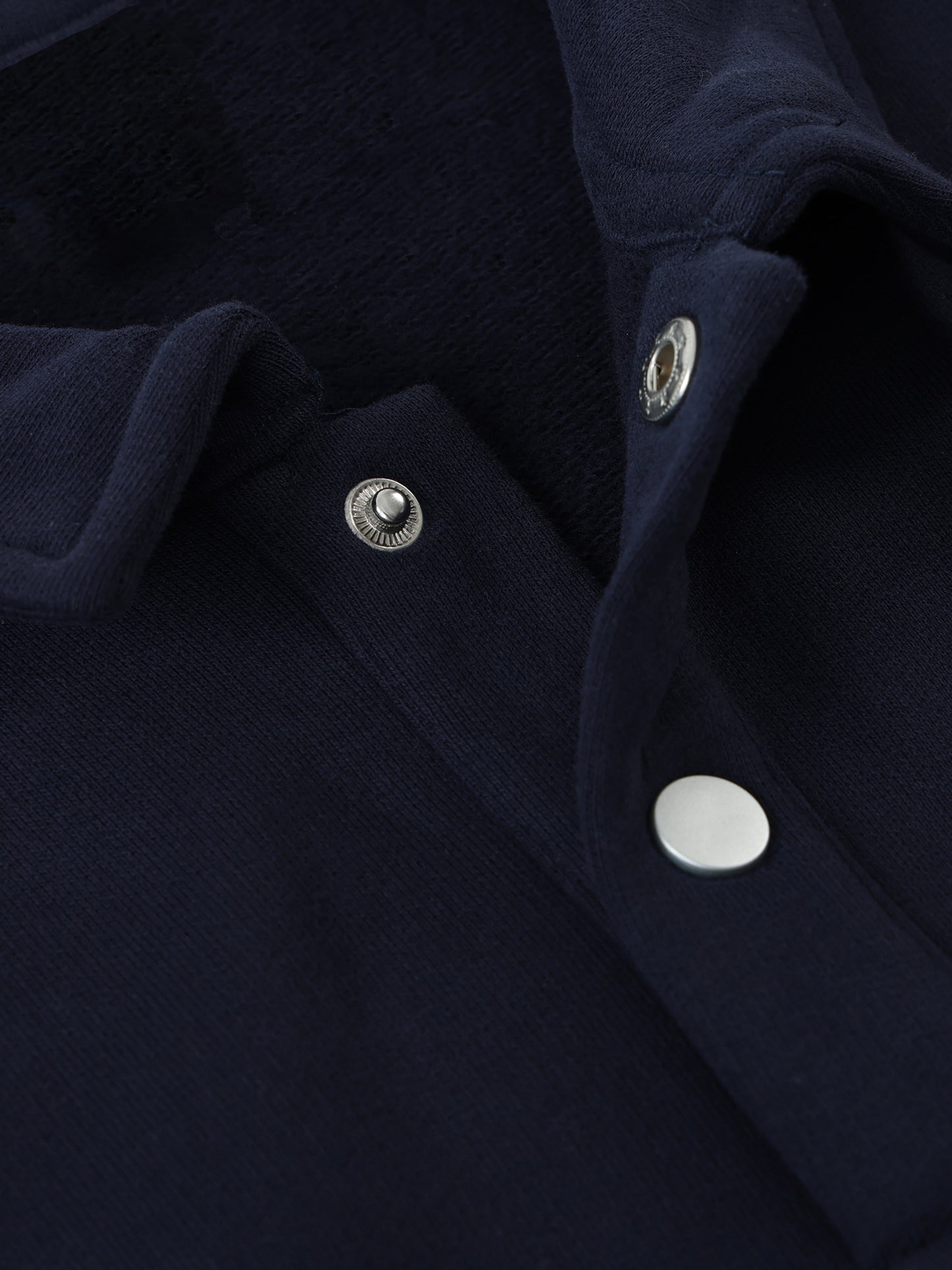 Polo Collar Sweatshirt